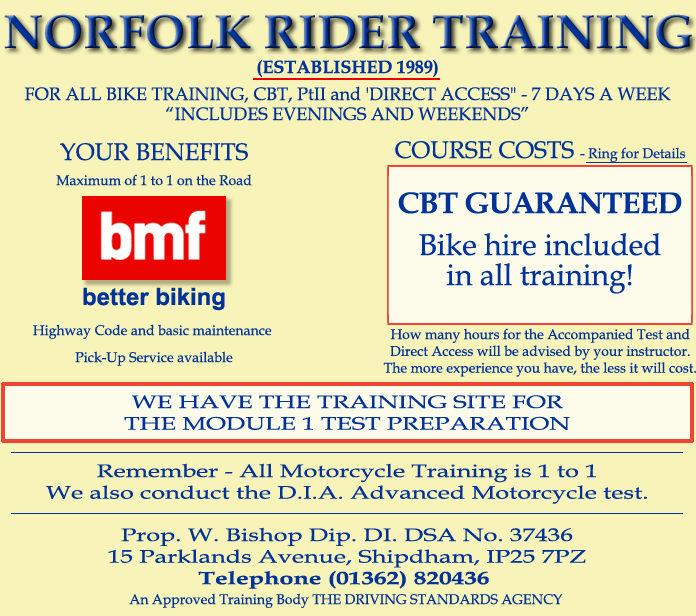 Norfolk Rider Training